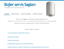 Tablet Screenshot of bojlerservis.com